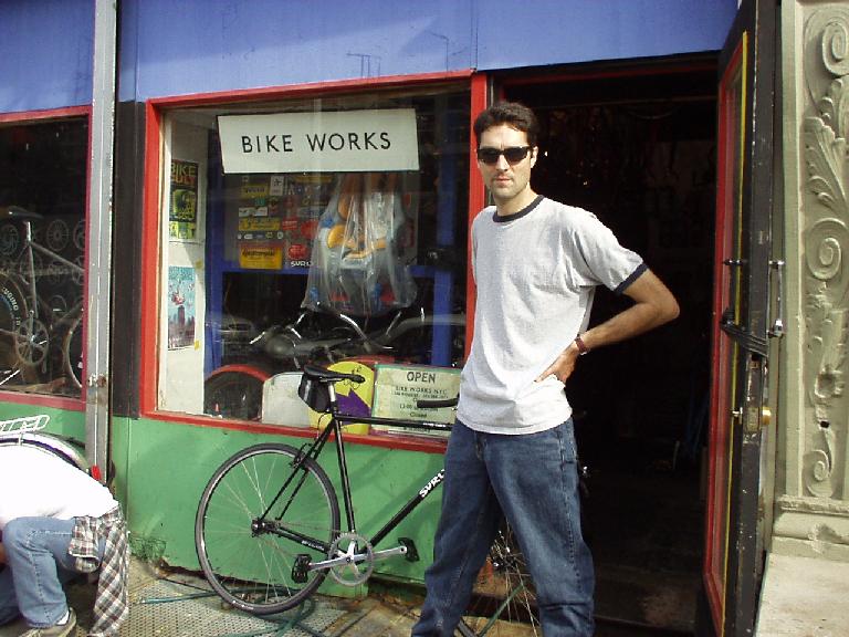 Al at The Bike Shop